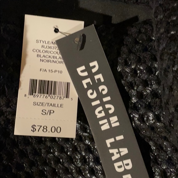 BNWT Design Lab Holey Sweater - Picture 5 of 7